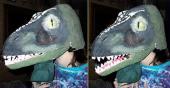 1993 Velociraptor Costume - Side