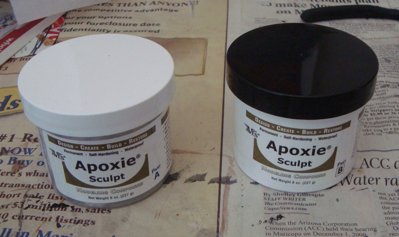 Aves Apoxie Sculpt - 2 Part Modeling Compound (A & B) - 1 Pound, Blue