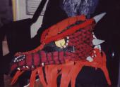 1996 Red Dragon Costume - Mask