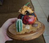 Dragon Hatchling Sculpture - Spiny Desert Drake