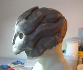 Female turian faceplate sculpture