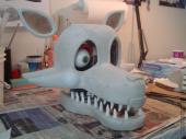 Mangle head pieces coated in Free Form Air epoxy putty